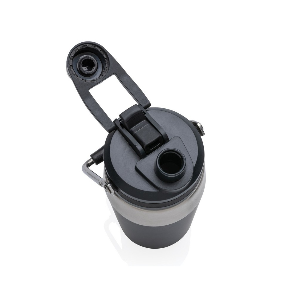 Czarny  kubek termiczny 500 ml