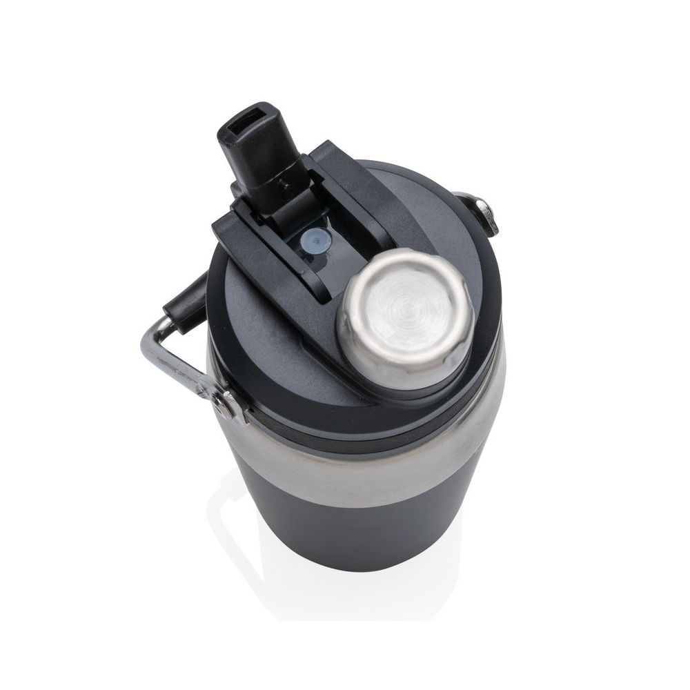 Czarny  kubek termiczny 500 ml