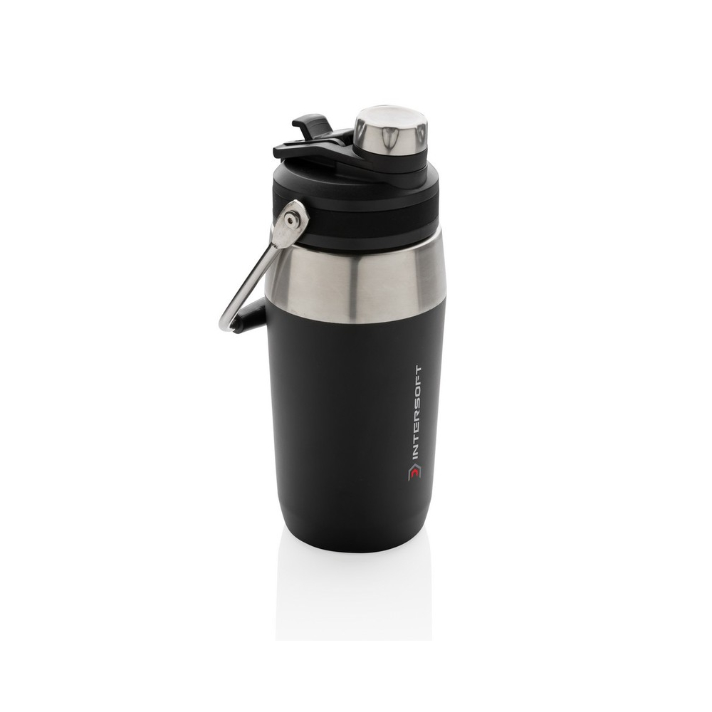 Czarny  kubek termiczny 500 ml