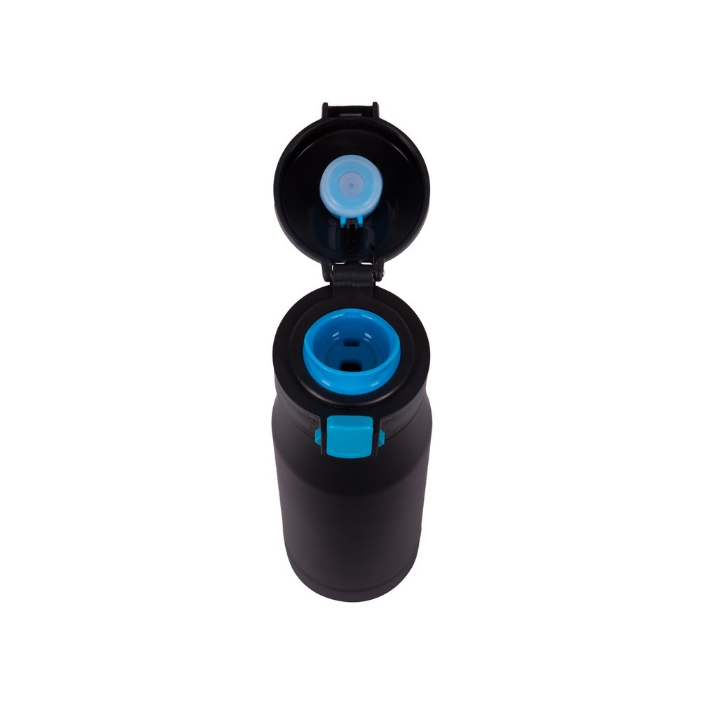 Kubek termiczny 550ml, niebiesko-czarny