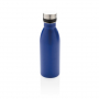 Bidon metalowy 500 ml Deluxe, niebieski