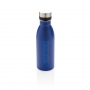 Bidon metalowy 500 ml Deluxe, niebieski